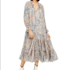FREE PEOPLE FEELING GROOVY MAXI DRESS